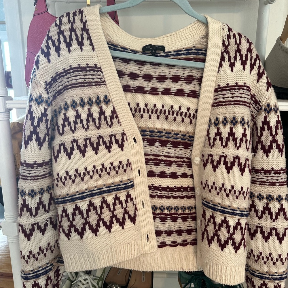 Rag & Bone Fair Isle Cardigan